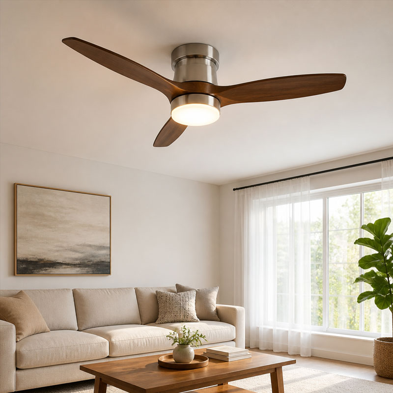 Ventilateurs de plafond avec lumi&egrave;res 