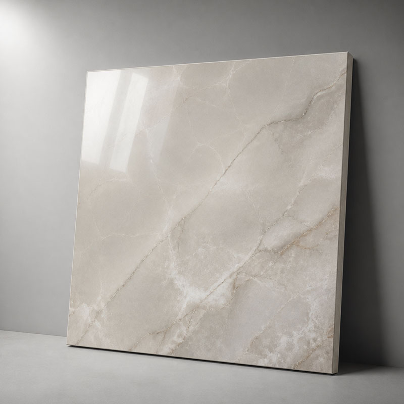 carrelage en porcelaine vitr&eacute;e 