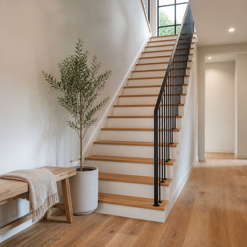 Escalier droit 