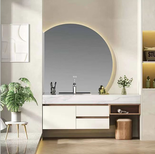 Vanit&eacute; de salle de bain personnalis&eacute;e 